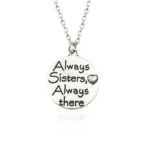 Load image into Gallery viewer, You Are My Sunshine Person Best Friends Pendant Dog Paw Footprint Love Heart Necklace For Women Sister Dad BFF Couple Jewelry