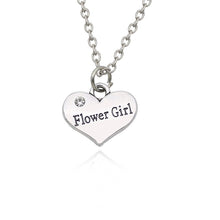 Load image into Gallery viewer, You Are My Sunshine Person Best Friends Pendant Dog Paw Footprint Love Heart Necklace For Women Sister Dad BFF Couple Jewelry