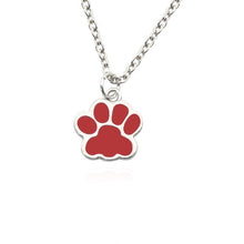 Load image into Gallery viewer, You Are My Sunshine Person Best Friends Pendant Dog Paw Footprint Love Heart Necklace For Women Sister Dad BFF Couple Jewelry