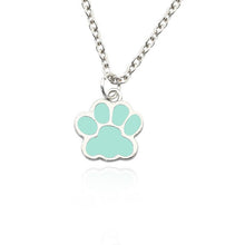 Load image into Gallery viewer, You Are My Sunshine Person Best Friends Pendant Dog Paw Footprint Love Heart Necklace For Women Sister Dad BFF Couple Jewelry