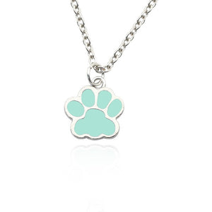 You Are My Sunshine Person Best Friends Pendant Dog Paw Footprint Love Heart Necklace For Women Sister Dad BFF Couple Jewelry