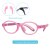 Carica l&#39;immagine nel visualizzatore di Gallery, Youth Boy Girls Anti Blue Light Glasses Computers Unisex Children Juniors Teens Optical TR90 Frame Anti Filtter Eyeglasses W5116
