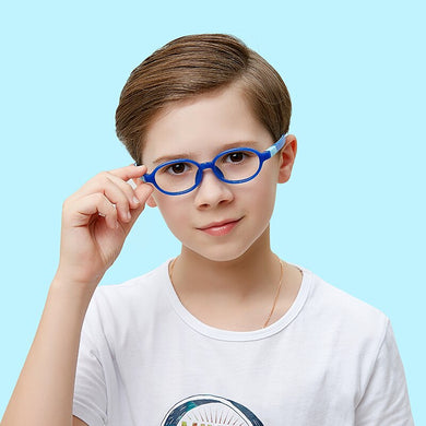 Youth Boy Girls Anti Blue Light Glasses Computers Unisex Children Juniors Teens Optical TR90 Frame Anti Filtter Eyeglasses W5116