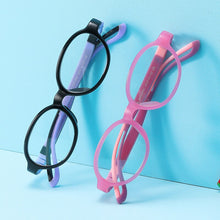 Carica l&#39;immagine nel visualizzatore di Gallery, Youth Boy Girls Anti Blue Light Glasses Computers Unisex Children Juniors Teens Optical TR90 Frame Anti Filtter Eyeglasses W5116