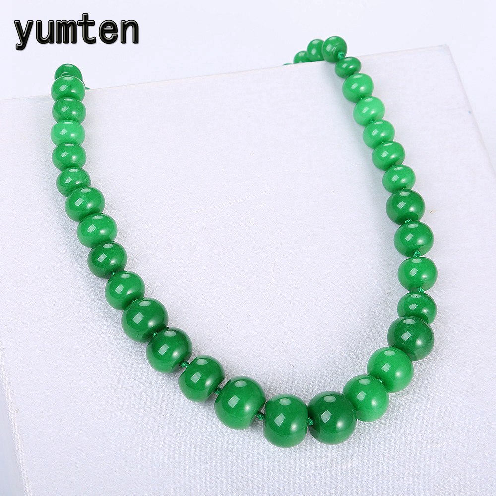 Wholesale Jasper Necklace Statement Men Bead Chain Naszyjniki Women Reiki Fashion Natural Crystal Reiki Jewellry Gioielli