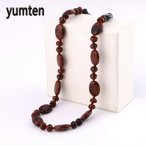 Woman Nature Stone Short Necklace Women Golden Swan Bead Necklace Fine Jewelry Gift Warcraft Witch Warface Sailor Moon