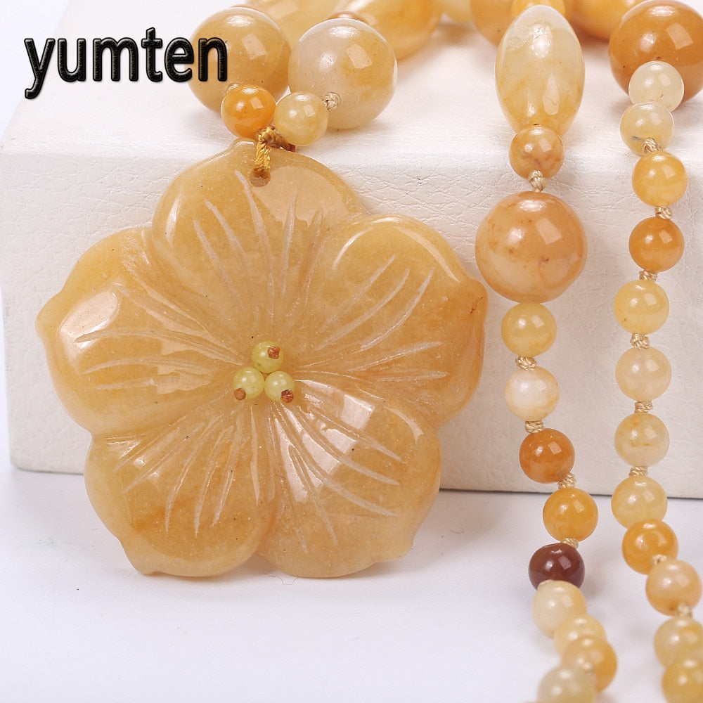 popular Necklace Flowers Pendant Elegant Women Jewelry men Topaz High end Popular Gift Moana Linkin Park Wholesale 5 PCS