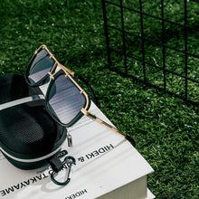 Load image into Gallery viewer, Yvan Retro Coating Eyewear Women Men Metal Sunglasses Sun Glasses Steampunk Vintage Fishing Brand Designer Cat Eye Fox Legs