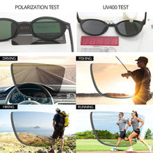 Load image into Gallery viewer, ZENOTTIC 2 In 1 Magnet Clip On Polarized Sunglasses Men Metal Small Square Shades Sun Glasses Optical Myopia Eyeglasses Frame
