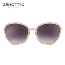 Load image into Gallery viewer, ZENOTTIC Acetate Oversized Sunglasses Women  Designer Butterfly Big Frame Driving UV400 Polarized Shades Sun Glasses