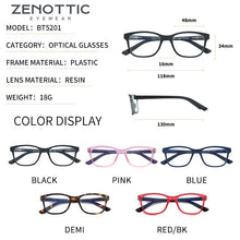 Load image into Gallery viewer, ZENOTTIC Anti Blue Light Blocking Glasses For Children Kids Boy Girl Computer Gaming Glasses Blue Ray Myopia Optical Eyeglasses