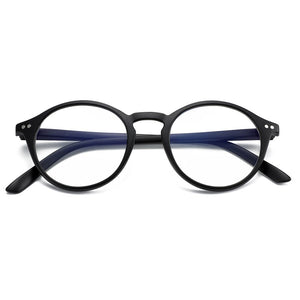 ZENOTTIC Anti Blue Light Computer Glasses Women Men Retro Round Antiblue Rays Goggles Eyewear Myopia Optical Spectacle Frames