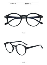 Carica l&#39;immagine nel visualizzatore di Gallery, ZENOTTIC Anti Blue Light Computer Glasses Women Men Retro Round Antiblue Rays Goggles Eyewear Myopia Optical Spectacle Frames