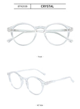 Carica l&#39;immagine nel visualizzatore di Gallery, ZENOTTIC Anti Blue Light Computer Glasses Women Men Retro Round Antiblue Rays Goggles Eyewear Myopia Optical Spectacle Frames