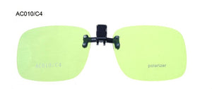 ZENOTTIC Brands  Fold Flip Up Polarized Clips On Sunglasses For Men And Women Sun Glasses Night Driving Glasses Lens