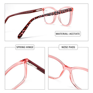 ZENOTTIC Butterfly Anti Blue Light Reading Glasses Women Anti Glare Presbyopic Computer Eyeglasses Frame Presbyopia Readers