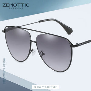 ZENOTTIC Classic Pilot Polarized Sunglasses Men Women  Brand Metal UV400 Protection Goggles Sun Glasses Driving Eyewear