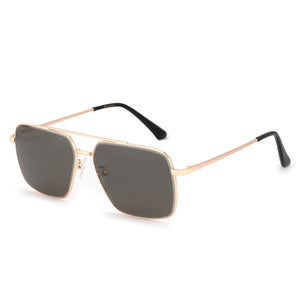 ZENOTTIC Classic Square Polarized Sunglasses Men  Brand Designer Double Bridge UV400 Driving Shade Goggle Sun Glasses