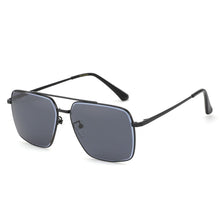 Load image into Gallery viewer, ZENOTTIC Classic Square Polarized Sunglasses Men  Brand Designer Double Bridge UV400 Driving Shade Goggle Sun Glasses