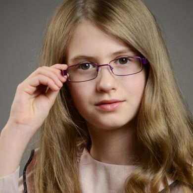 ZENOTTIC Bambini Piccoli Occhiali Rettangolari Flessibili Telaio Ragazzi Ragazze Lega di Lenti Miopia Ottica Occhiali Occhiali Da Vista Oculos