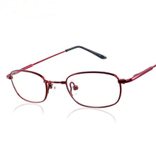Carica l&#39;immagine nel visualizzatore di Gallery, ZENOTTIC Bambini Piccoli Occhiali Rettangolari Flessibili Telaio Ragazzi Ragazze Lega di Lenti Miopia Ottica Occhiali Occhiali Da Vista Oculos
