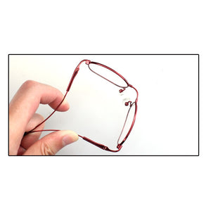 ZENOTTIC Bambini Piccoli Occhiali Rettangolari Flessibili Telaio Ragazzi Ragazze Lega di Lenti Miopia Ottica Occhiali Occhiali Da Vista Oculos