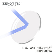 Load image into Gallery viewer, ZENOTTIC Men Titanium Alloy Glasses Frame Male Square Ultralight Myopia Prescription Anti Blue Light Computer Eyeglasses