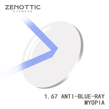 Load image into Gallery viewer, ZENOTTIC Men Titanium Alloy Glasses Frame Male Square Ultralight Myopia Prescription Anti Blue Light Computer Eyeglasses