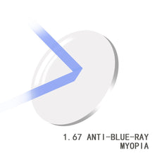 Carica l&#39;immagine nel visualizzatore di Gallery, ZENOTTIC Metallo Pilota Occhiali Ottici Telaio Uomini Anti Luce Blu Lente Occhiali Da Vista Ultraleggero Lente Miopia Occhiali