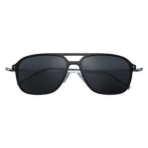 ZENOTTIC Nylon Titanium Sunglasses Women Men Double Bridge Sun Glasses Coating Mirrored Polarized Sunglass