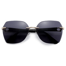 Carica l&#39;immagine nel visualizzatore di Gallery, ZENOTTIC Rimless Butterfly Polarized Sunglasses  Brand Designer Oversize Gradient Sun Glasses Female UV400 Shade Eyewear
