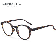 Load image into Gallery viewer, ZENOTTIC Round Frame Reading Glasses For Men Women Computer Optical Eyeglasses Hyperopia Anti Blue Light Reading Glasses Eyewear