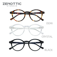 Load image into Gallery viewer, ZENOTTIC Round Frame Reading Glasses For Men Women Computer Optical Eyeglasses Hyperopia Anti Blue Light Reading Glasses Eyewear