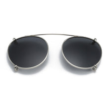 Load image into Gallery viewer, ZENOTTIC Steampunk Round Clip on Sunglasses Men Women Double Layer Removable Lens Acetate UV400 Polarized Sun Glasses with Box