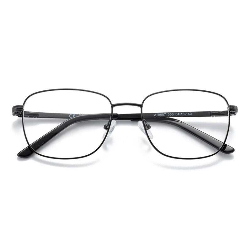 ZENOTTIC Titanium Alloy Glasses Frame Men Square Myopia Prescription Eyeglasses Frames Business Style Optical Korean Eyewear