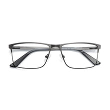 Carica l&#39;immagine nel visualizzatore di Gallery, ZENOTTIC Titanium Alloy Optical Glasses Frame Men Anti Blue Light Lens Business Style Square Eye Myopia Prescription Eyeglasses