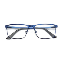 Carica l&#39;immagine nel visualizzatore di Gallery, ZENOTTIC Titanium Alloy Optical Glasses Frame Men Anti Blue Light Lens Business Style Square Eye Myopia Prescription Eyeglasses