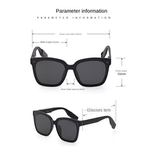 ZENOTTIC Ultra Light TR90 Polarized Sunglasses Male Outdoor Sports Bluetooth Sun Glasses Trendy Smart Technology UV400 Glasses