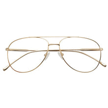 Carica l&#39;immagine nel visualizzatore di Gallery, ZENOTTIC Ultralight Pure Titanium Pilot Glasses Frame Women Men CR-39 Clear Lens Optical Myopia Prescription Eyeglasses Frames