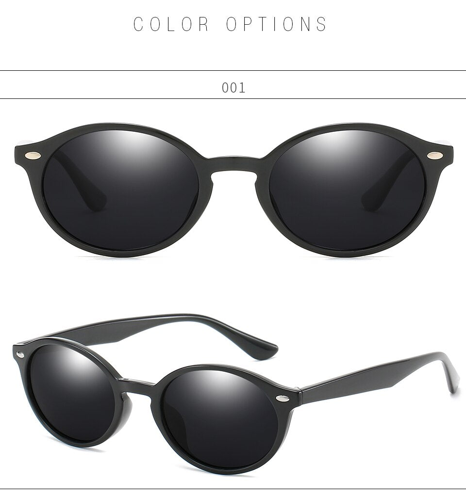 ZENOTTIC Vintage 90s Skinny Polarized Sunglasses Men TR90 Oval Small Tiny Frame Polarized UV400 Driving Goggle Sun Glasses