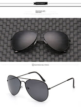 Load image into Gallery viewer, ZEONTAAT Classic Aviation Sunglasses Men Sunglasses Women Driving Mirror Male and Female Sun glasses Piloted Oculos de sol 3025