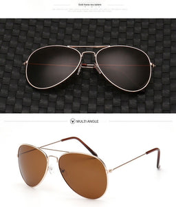 ZEONTAAT Classic Aviation Occhiali da sole Uomo Occhiali da sole Donna Specchio da guida Occhiali da sole maschili e femminili Pilotati Oculos de sol 3025 