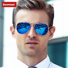 Carica l&#39;immagine nel visualizzatore di Gallery, ZEONTAAT Classic Aviation Occhiali da sole Uomo Occhiali da sole Donna Specchio da guida Occhiali da sole maschili e femminili Pilotati Oculos de sol 3025 