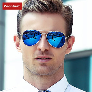 ZEONTAAT Classic Aviation Occhiali da sole Uomo Occhiali da sole Donna Specchio da guida Occhiali da sole maschili e femminili Pilotati Oculos de sol 3025 