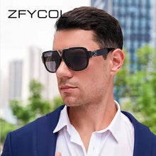 Load image into Gallery viewer, ZFYCOL 2023 SteamPunk Sunglasses Men Anti-reflective Metal Sun Glasses Vintage Women Glasses Gothic Goggles UV400