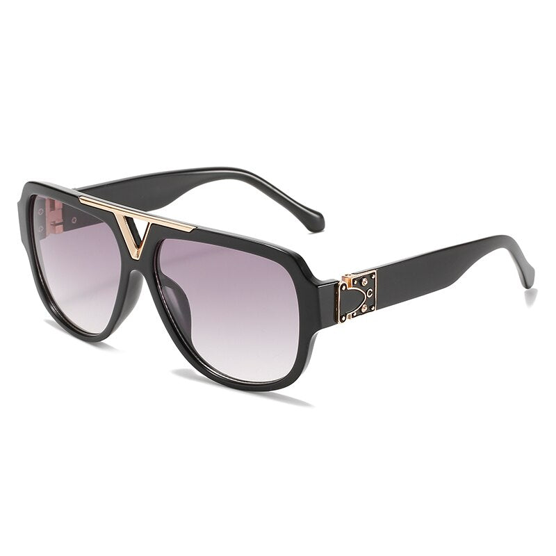 ZFYCOL 2023 SteamPunk Sunglasses Men Anti-reflective Metal Sun Glasses Vintage Women Glasses Gothic Goggles UV400