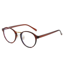 Load image into Gallery viewer, ZFYCOL Anti Blue Rays Computer Glasses Women Vintage Round Frame Gaming Glasses Men Anti Eye Eyestrain light Blocking Eyewear