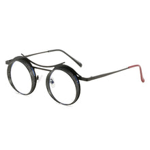 Load image into Gallery viewer, ZFYCOL Brand Design Steampunk Sunglasses Men Women Retro Gothic Round Male&#39;s Glasses Metal Driving Goggle UV400