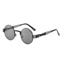 Load image into Gallery viewer, ZFYCOL Brand Gothic Steampunk Sunglasses Men Women Brand Designer Vintage Round Glasses Driving Goggle UV400