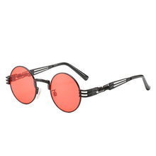 Load image into Gallery viewer, ZFYCOL Brand Gothic Steampunk Sunglasses Men Women Brand Designer Vintage Round Glasses Driving Goggle UV400